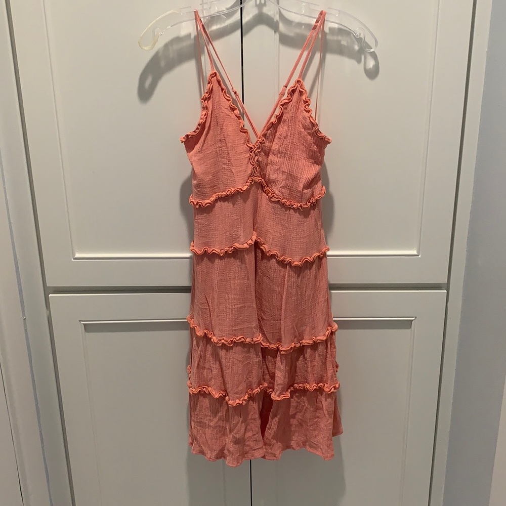 Peach sundress